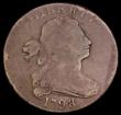London Coins : A194 : Lot 756 : USA Cent 1798 Style 2 hair VG/Near Fine with some contact marks reverse fields