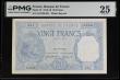 London Coins : A194 : Lot 77 : France 20 Francs 31.10.1918 Pick 74 PMG 25 Very Fine